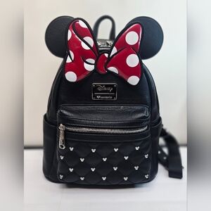 Loungefly Disney Red and White Polka Dot Interior